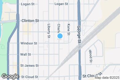 Map image of the property - 1106 Charles St