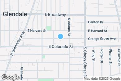 Map image of the property - 1000 Orange Grove Ave