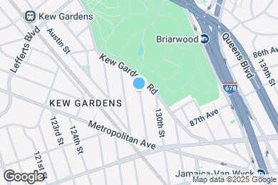 Map image of the property - 84-24 129th St