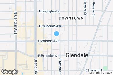 Map image of the property - 215 N Kenwood St