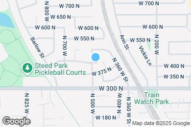 Map image of the property - 447 W 500 N