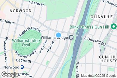 Map image of the property - 3349 Decatur Ave