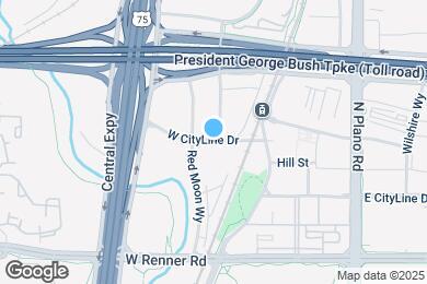 Map image of the property - 125 W CityLine Dr