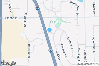 Map image of the property - 1155 Swan Dr