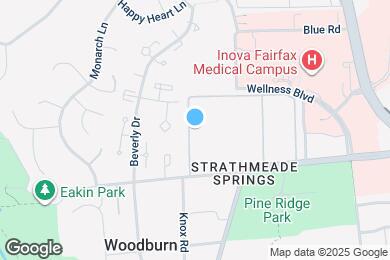 Map image of the property - 3326 Woodburn Village Dr