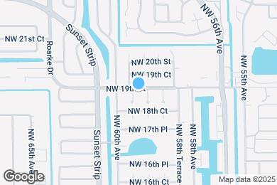 Map image of the property - 5962 NW 19th St