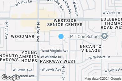 Map image of the property - Phoenix Manor - Senior Living for Seniors 55+