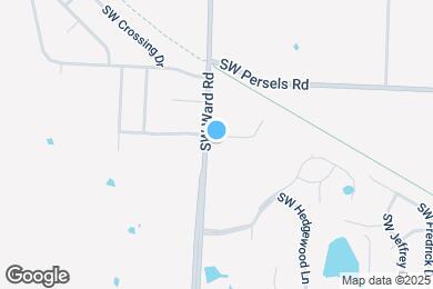 Map image of the property - 1400 SW Winthrop Dr