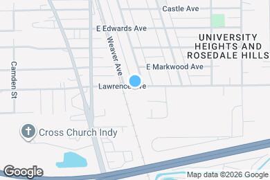 Map image of the property - 1213 Lawrence Ave
