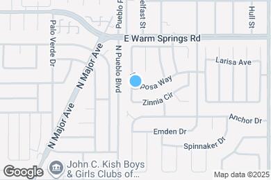 Map image of the property - 806 Zinnia Cir
