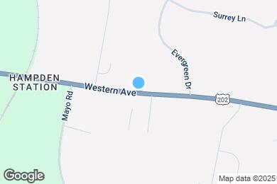 Map image of the property - 208 Western Ave