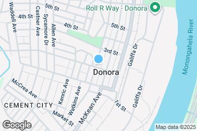 Map image of the property - 206 Thompson Ave