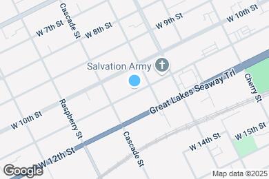 Map image of the property - 928 W 11th St