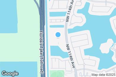 Map image of the property - 6380 NW 114th Ave