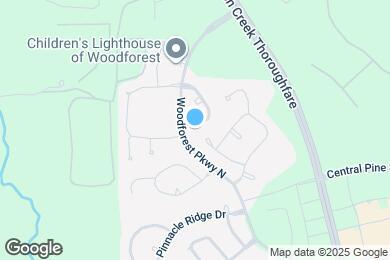 Map image of the property - 118 Cheswood Forest Dr