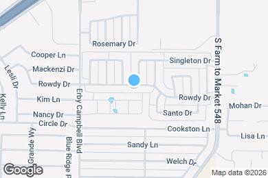 Map image of the property - 421 Rowdy Dr