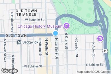 Map image of the property - 1204 N LaSalle St