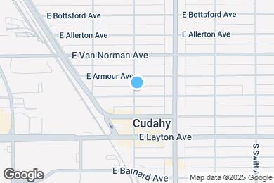 Map image of the property - 3502 E Cudahy Ave