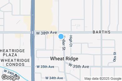 Map image of the property - 3731 Teller St