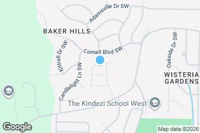 Map image of the property - 3986 Majestic Dr SW