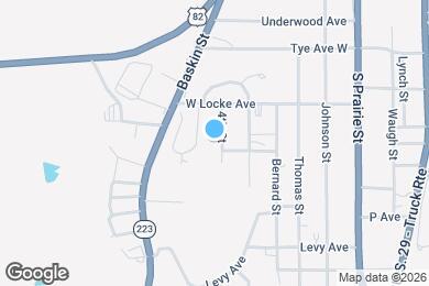 Map image of the property - 620 4th St