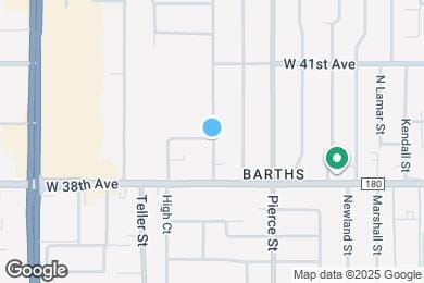 Map image of the property - 3839 Reed St