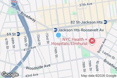 Map image of the property - 40-40 75th St