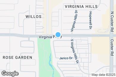 Map image of the property - 9412 Caliente Dr