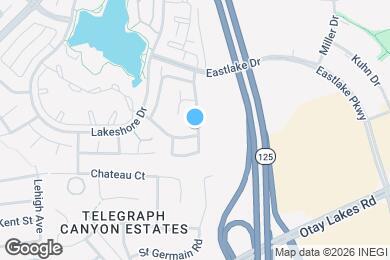 Map image of the property - 869 Southshore Dr