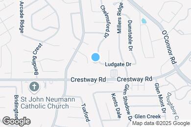 Map image of the property - 9501 Chelmsford Dr