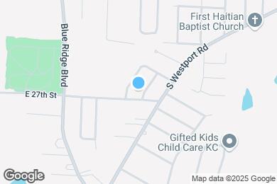 Map image of the property - 2624 S Evanston Ave