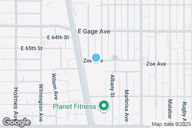 Map image of the property - 2116 Zoe Ave