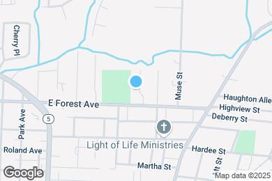 Map image of the property - 105 Northside Dr