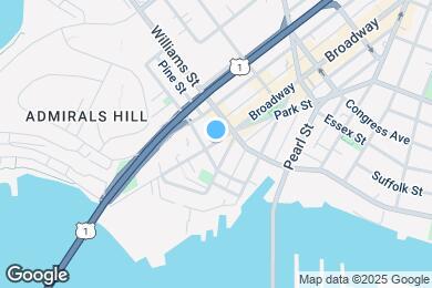 Map image of the property - 105 Broadway