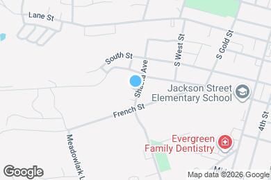 Map image of the property - 615 Shasta Ave