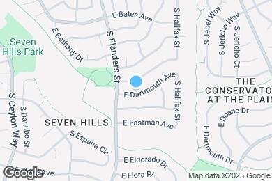 Map image of the property - 19739 E Dartmouth Ave