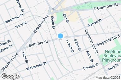 Map image of the property - 436 Summer St