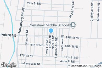 Map image of the property - 1908 Taft Ave NE