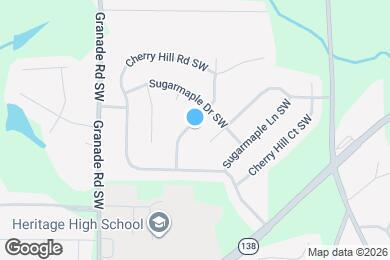 Map image of the property - 1600 Sugar Plum Dr SW