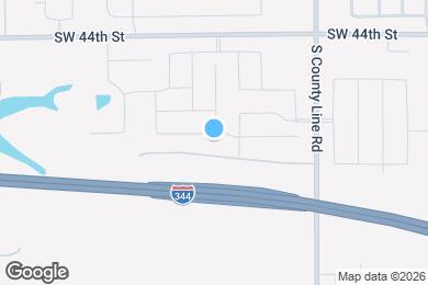 Map image of the property - 9200 SW 48th Terrace