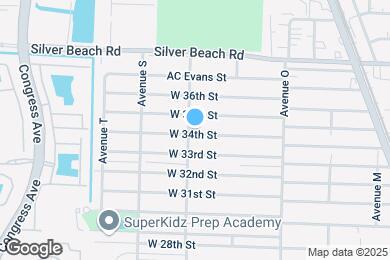 Map image of the property - 1494 W 34th St