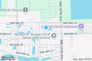 Map image of the property - 10855 NW 88th Ter