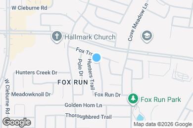 Map image of the property - 8712 Stonebriar Ln