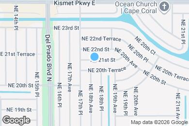 Map image of the property - 1804 NE 21st St