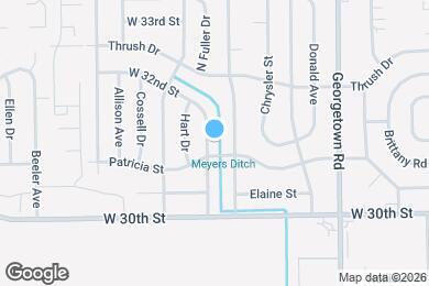 Map image of the property - 3107 N Fuller Dr