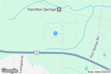 Map image of the property - Traditions at Hamilton Springs - Seniors 55+