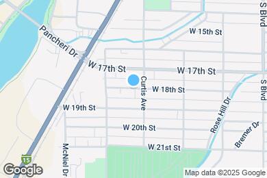 Map image of the property - 420 W 18th St