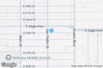 Map image of the property - 318 E 64th St