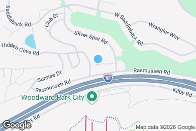 Map image of the property - 3861 Silver Spur Cir