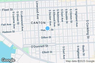 Map image of the property - 3001 Hudson St